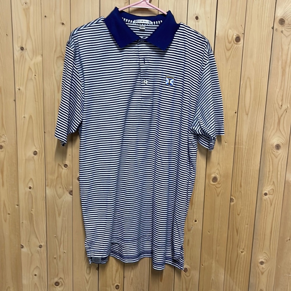 Peter Millar mens golf shirt from Kinloch country club